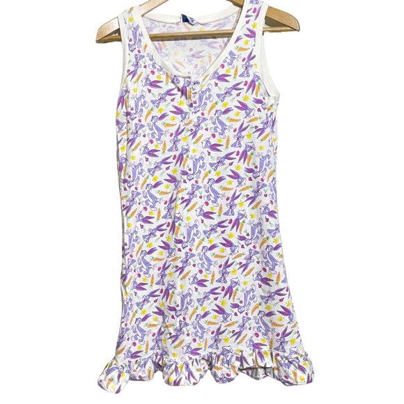 Vintage Bugs Bunny Sleeveless Lightweight Nightgown / Dress